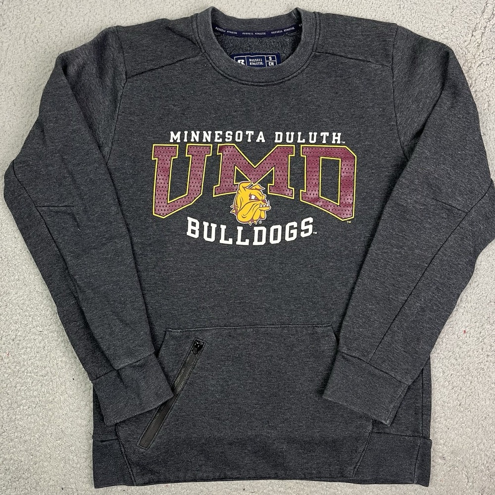 University of Minnesota Duluth Sweater UMD‎ Bulldogs Crewneck Size Small
